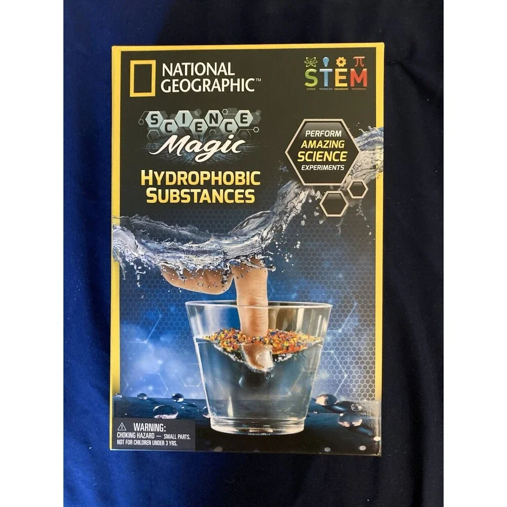 National Geographic Science Magic Hydrophobic Substances Science Kit